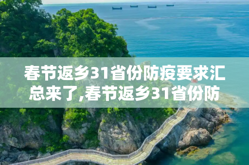春节返乡31省份防疫要求汇总来了,春节返乡31省份防疫要求汇总来了