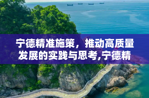 宁德精准施策，推动高质量发展的实践与思考,宁德精准施策