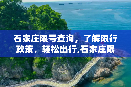 石家庄限号查询，了解限行政策，轻松出行,石家庄限号查询